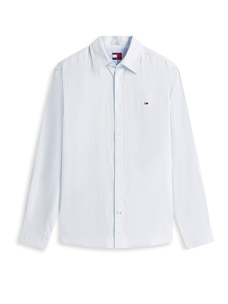 TOMMY JEANS Hemd Regular Fit  hellblau   XL herren 2